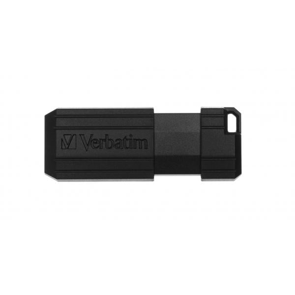 Verbatim PinStripe - Memoria USB de 8 GB - Negro [49062]