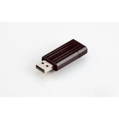 Memoria USB Verbatim PinStripe 4GB USB Tipo A 2.0 Negro [49061]