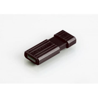 Memoria USB Verbatim PinStripe 4GB USB Tipo A 2.0 Negro [49061]