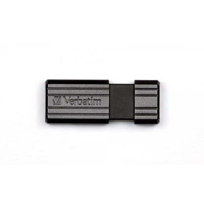 Memoria USB Verbatim PinStripe 4GB USB Tipo A 2.0 Negro [49061]