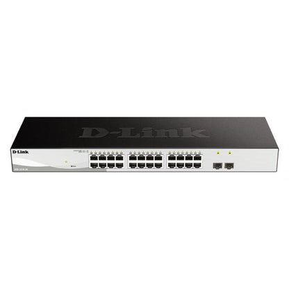 D-Link DGS-1210-26 switch di rete Gestito L2 Gigabit Ethernet (10/100/1000) 1U Nero, Grigio [DGS-1210-26]