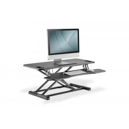 Digitus Height Adjustable Sit-Stand desktop 95x61x10-50cm - Lower Keyboard and mouse deck [DA-90380-1]