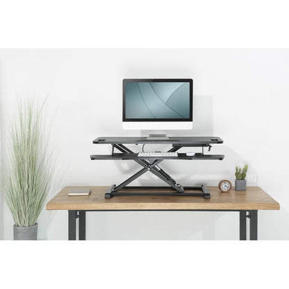 Digitus Height Adjustable Sit-Stand desktop 95x61x10-50cm - Lower Keyboard and mouse deck [DA-90380-1]