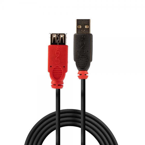 Lindy 42817 cavo USB 5 m USB 2.0 USB A Nero [LINDY42817]