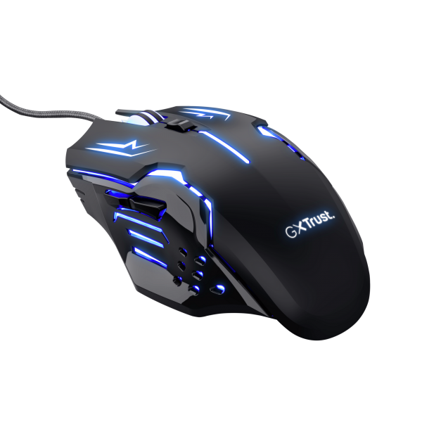 Trust GXT 108 Rava mouse Mano destra USB tipo A Ottico 2000 DPI [22090]