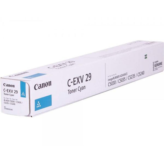 Cartucho de toner Canon C-EXV29 1ud Original Cian [2794B002] 