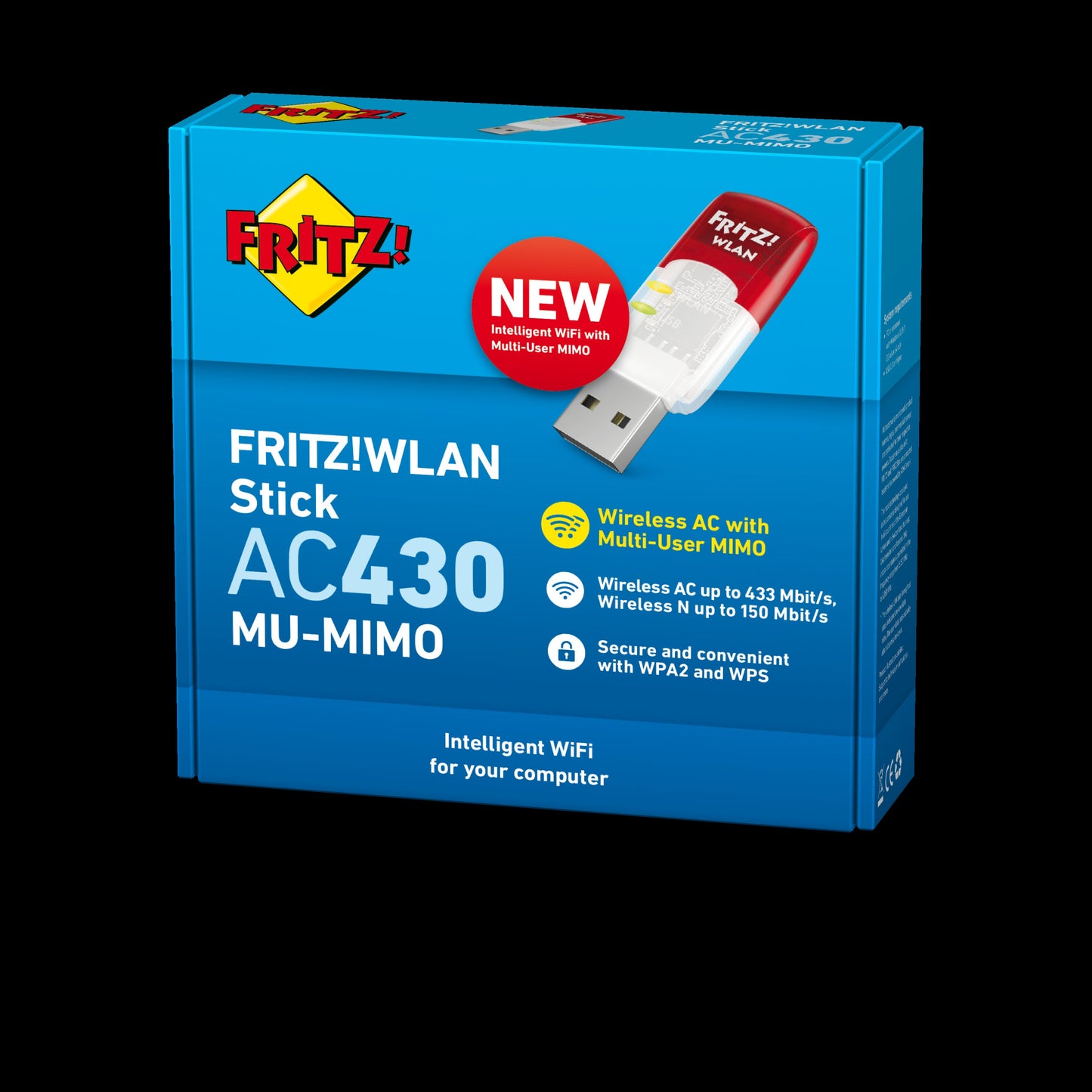 AVM FRITZ!WLAN USB Stick AC430 MU-MIMO 20002810 [20002810]