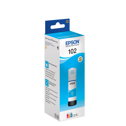 Epson 102 EcoTank Cyan ink bottle [C13T03R240]