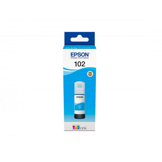 Epson 102 EcoTank Cyan ink bottle [C13T03R240]