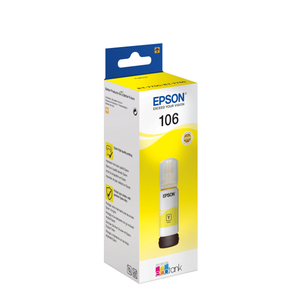 Epson 106 EcoTank Yellow ink bottle [C13T00R440]