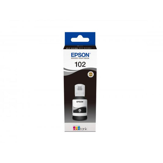 EPSON FLACONE ECOTANK NERO 127ML, 102 [C13T03R140]