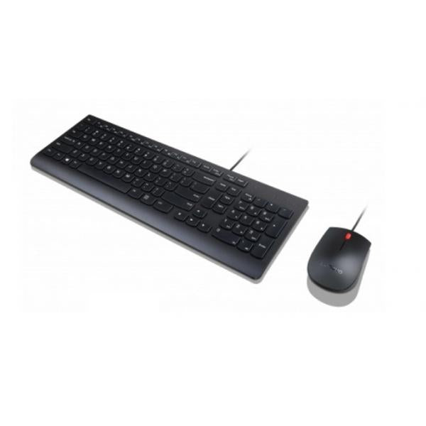 LENOVO TASTIERA+MOUSE ESSENTIAL WIRED COMBO KEYBOARD + MOUSE LAYOUT ITALIANO [4X30L79903]