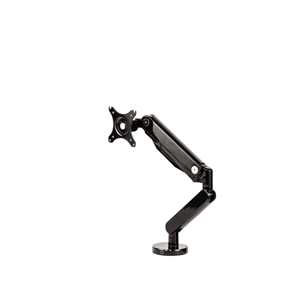 PLATINUM SERIES SINGLE MONITOR ARM BLACK [8043301] 