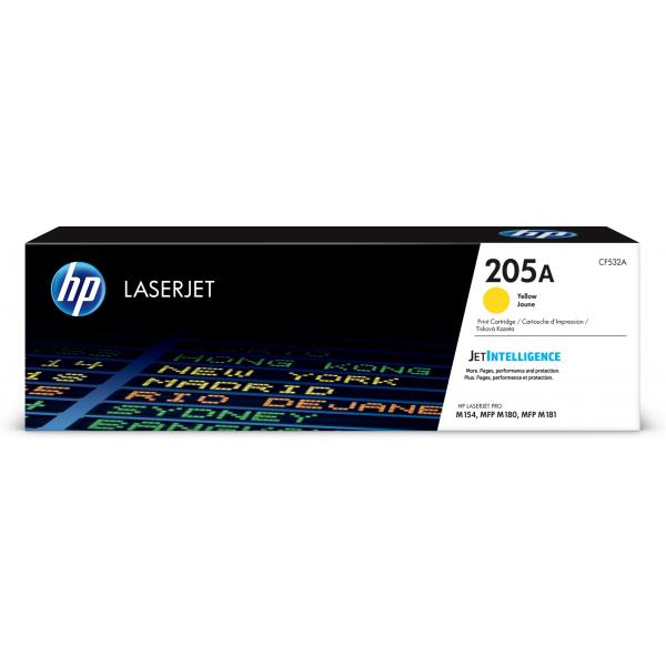 HP LaserJet Cartuccia toner giallo originale 205A [CF532A]