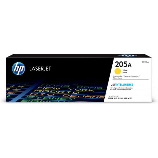 HP LaserJet Cartuccia toner giallo originale 205A [CF532A]