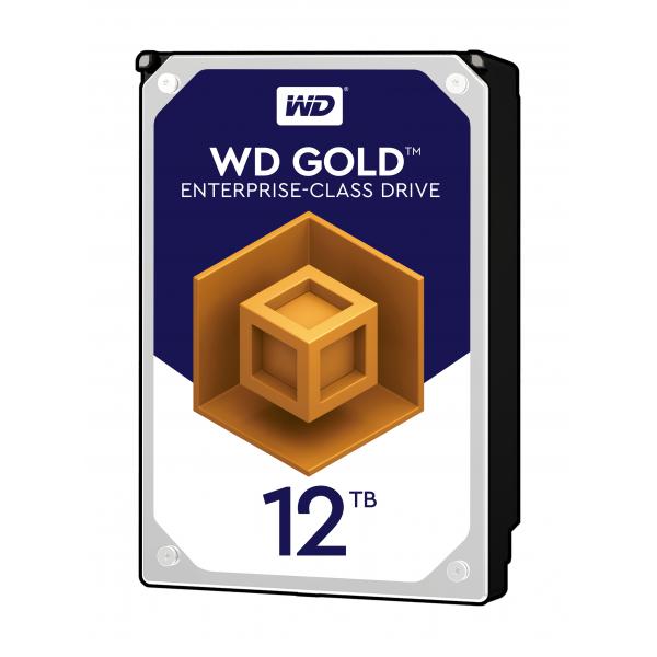 WESTERN DIGITAL HDD GOLD 12TB 3,5 7200RPM SATA 6GGB/S BUFFER 256MB [WD121KRYZ]