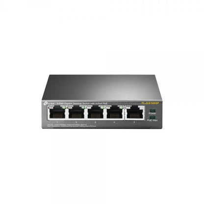 TP-Link TL-SG1005P - SWITCH - Unmanaged - 5 Port - Power of Ethernet (PoE) - 56Watt [TL-SG1005P]