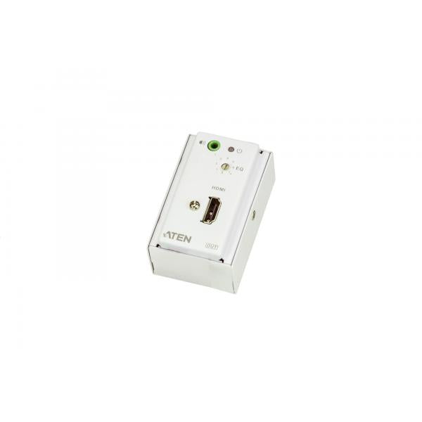 Aten HDMI/Audio Cat 5 Extender with MK Wall Plate (1080p @ 40m). VE807-AT-G [VE807-AT-G]