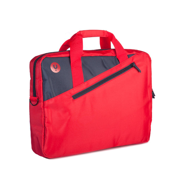 NGS BORSA PER NOTEBOOK DA 15.6" CON TASCHE ESTERNE - ROSSO [GINGERRED]