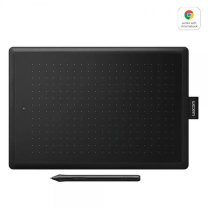 Wacom One by Medium tavoletta grafica Nero 2540 lpi (linee per pollice) 216 x 135 mm USB [CTL-672-S]