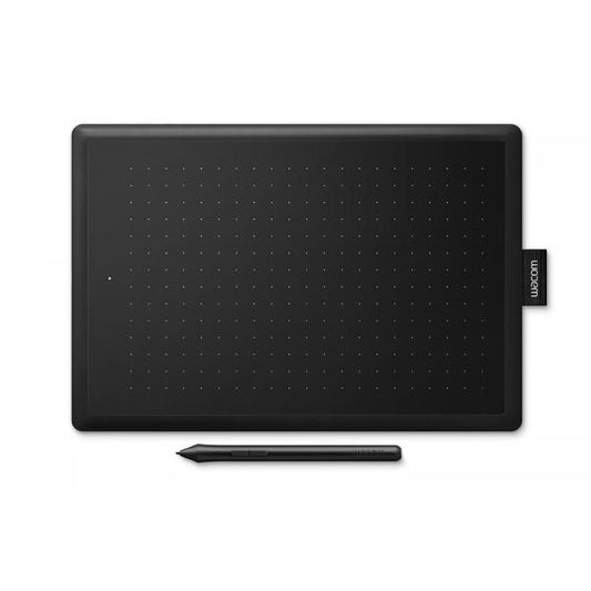 Wacom One by Medium tableta gráfica Negro 2540 lpi (líneas por pulgada) 216 x 135 mm USB [CTL-672-S]