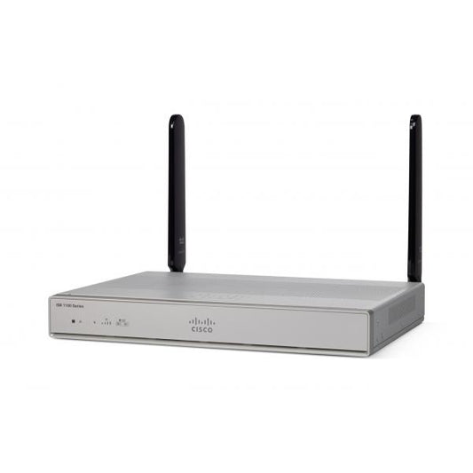 Cisco Systems ISR 1100 4P DSL Annex A Router w/ LTE Adv SMS/GPS EMEA & NA [C1117-4PLTEEA]
