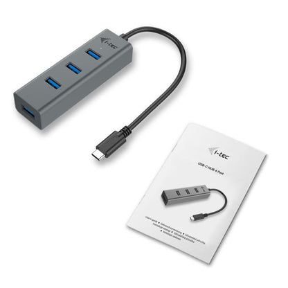 i-tec Metal USB-C HUB 4 Port [C31HUBMETAL403]