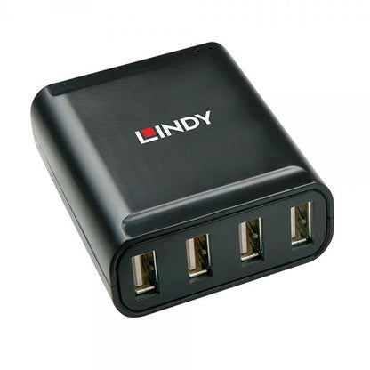 Lindy 42679 hub di interfaccia USB 2.0 Nero [LINDY42679]