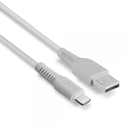 LINDY CAVO USB A LIGHTNING BIANCO, 1M [31326]