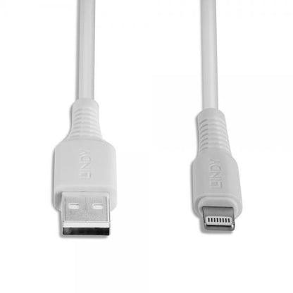 LINDY CAVO USB A LIGHTNING BIANCO, 1M [31326]