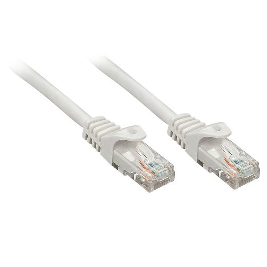 LINDY CAVO DI RETE CAT 5e U/UTP 5 MT, GRIGIO [48404]