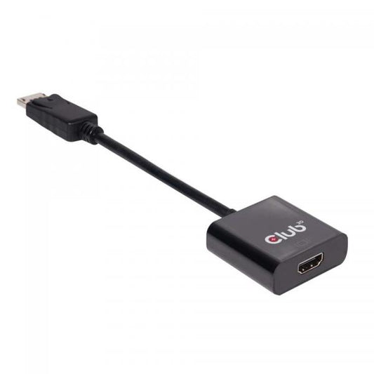 CLUB3D DISPLAY PORT 1.2 MALE TO HDMI 2.0 FEMALE 4K 60HZ UHD/ 3D ACTIVE ADAPTER [CAC-2070]