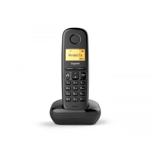 Gigaset A 270 Black - Telefono DECTcon base analogica S30852-H2812-K101 [S30852-H2812-K101]