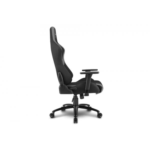 Sharkoon SKILLER SGS2 Silla gaming para PC Asiento acolchado Negro, Gris [SKILLERSGS2BLACK]