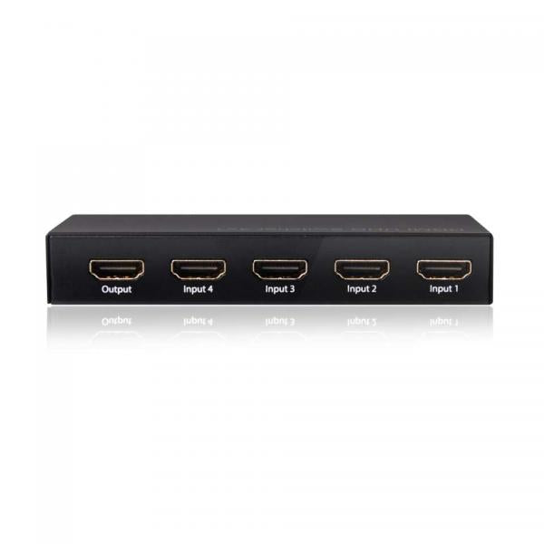 CLUB3D HDMI 4K60HZ 2.0 UHD SWITCHBOX 4 PORTS [CSV-1370] 