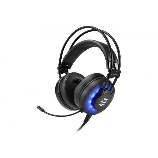 Sharkoon SKILLER SGH2 Over-the-Head Wired Headset Gaming Black [SKILLERSGH2]