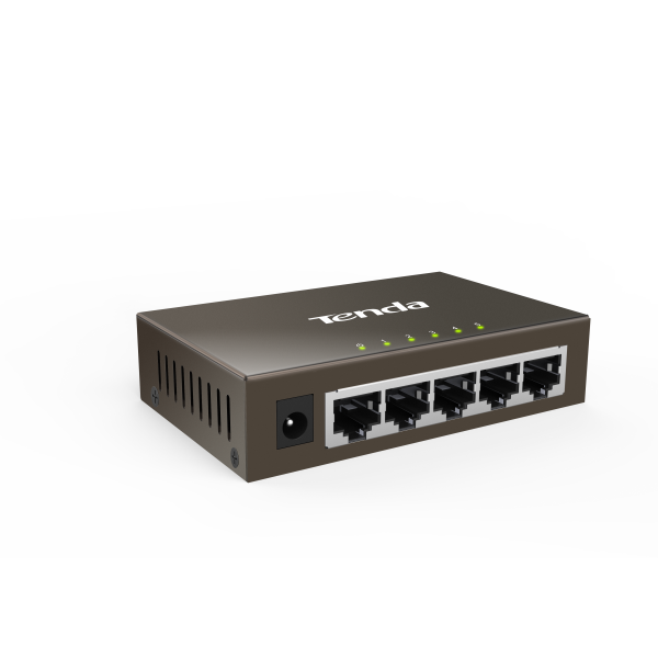 Tenda TEG1005D switch di rete Non gestito Gigabit Ethernet (10/100/1000) Grigio [TEG1005D]