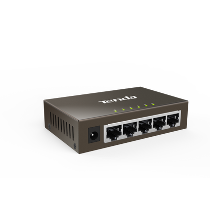 Tenda TEG1005D switch di rete Non gestito Gigabit Ethernet (10/100/1000) Grigio [TEG1005D]