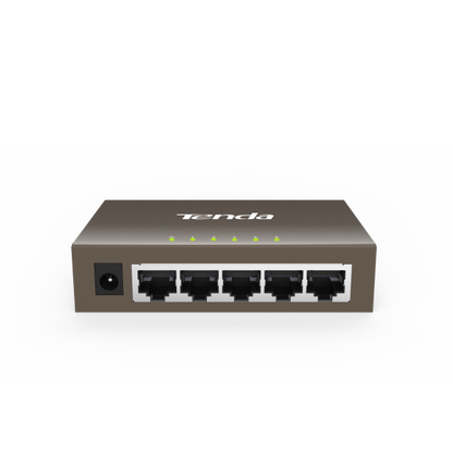 Tenda TEG1005D switch di rete Non gestito Gigabit Ethernet (10/100/1000) Grigio [TEG1005D]