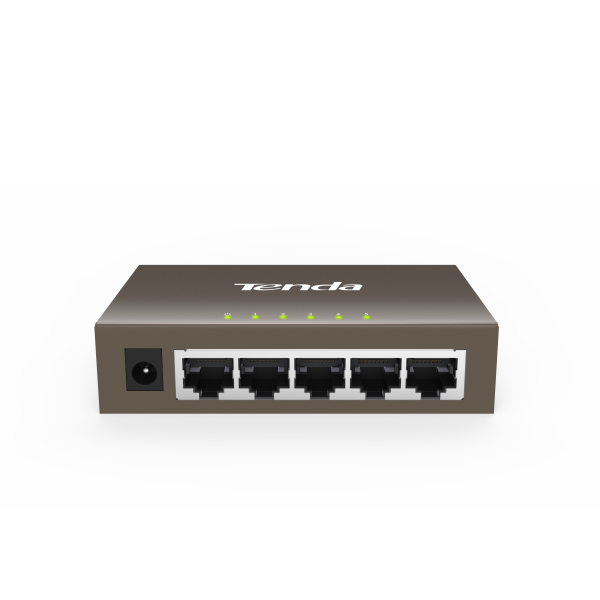 Tenda TEG1005D switch di rete Non gestito Gigabit Ethernet (10/100/1000) Grigio [TEG1005D]