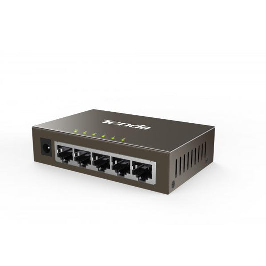 Tenda TEG1005D switch di rete Non gestito Gigabit Ethernet (10/100/1000) Grigio [TEG1005D]
