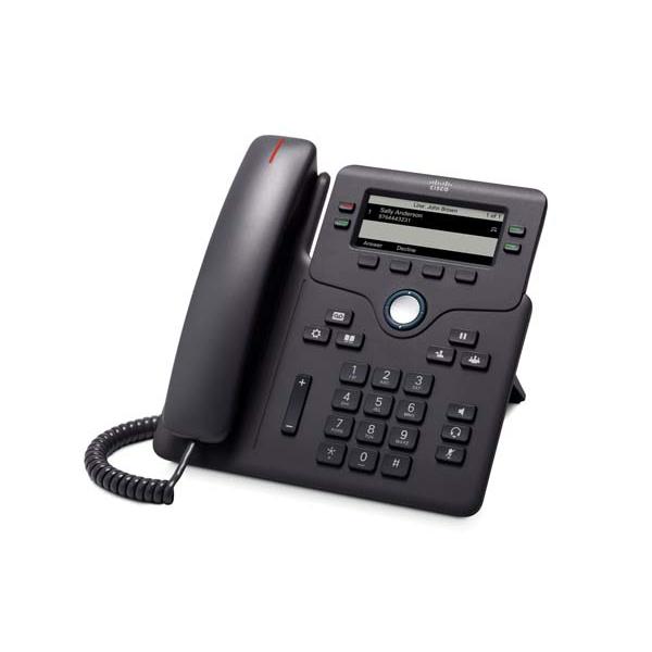 Cisco 6851 telefono IP Nero 4 linee Wi-Fi [CP-6851-3PCC-K9=]