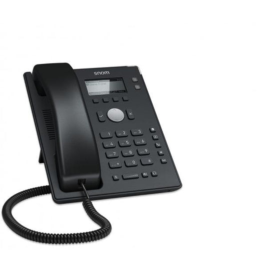 Snom D120 Entry Level IP Phone: 2 SIP accounts, 2 PoE Fast Ethernet ports, 2 line keys (PSU not included) 00004361 [00004361]