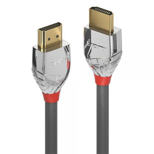 Lindy 37871 HDMI cable 1 m HDMI type A (Standard) Grey, Silver [LINDY37871]