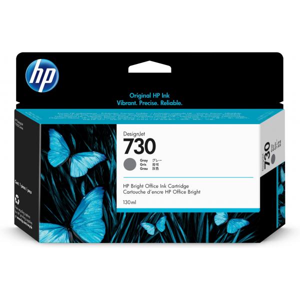 HP Cartuccia di inchiostro grigio DesignJet 730 da 130 ml [P2V66A]