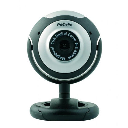 NGS WEBCAM RISOLUZIONE 5MPX CON MICROFONO INCORPORATO, ZOOM FACE TRACKING USB 2.0, SENSORE CMOS 300KPX [XPRESSCAM300]