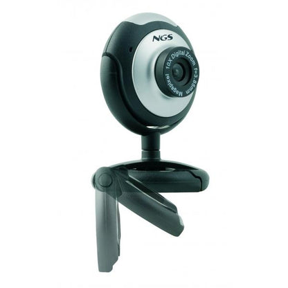 NGS WEBCAM RISOLUZIONE 5MPX CON MICROFONO INCORPORATO, ZOOM FACE TRACKING USB 2.0, SENSORE CMOS 300KPX [XPRESSCAM300]