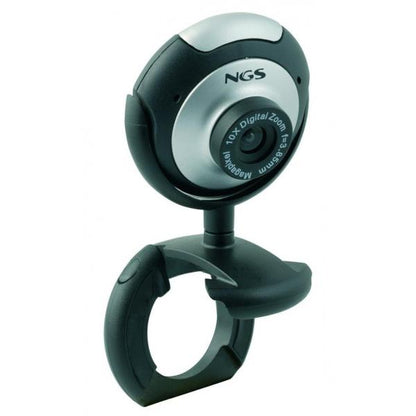 NGS WEBCAM RISOLUZIONE 5MPX CON MICROFONO INCORPORATO, ZOOM FACE TRACKING USB 2.0, SENSORE CMOS 300KPX [XPRESSCAM300]