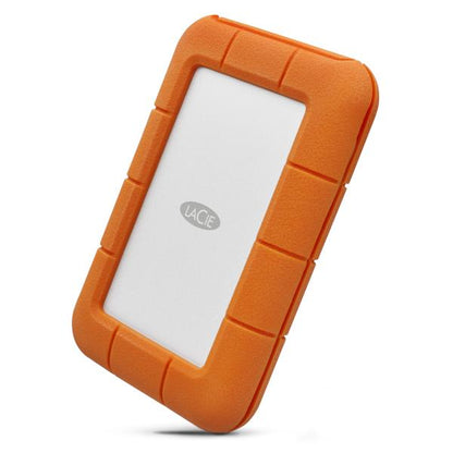 LaCie Rugged Secure disco rigido esterno 2000 GB Arancione, Bianco [STFR2000403]