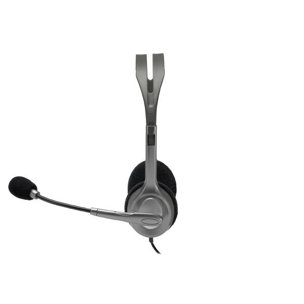 LOGITECH CUFFIE CON MICROFONO H110, JACK 3.5MM [981-000271]